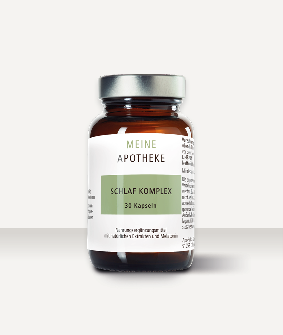 Nahrungsergänzungsmittel mit natürlichen Extrakten und Melatonin